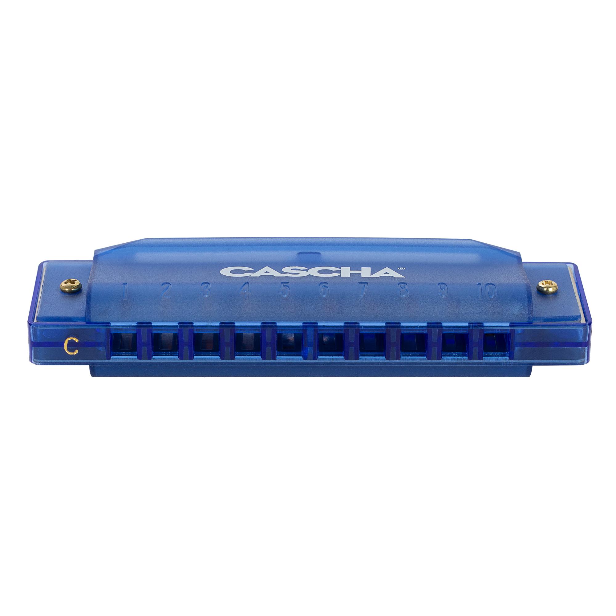 Beispielinhalt (Bild) Fun Blues Mundharmonika Blue (incl. hard case and flyer)