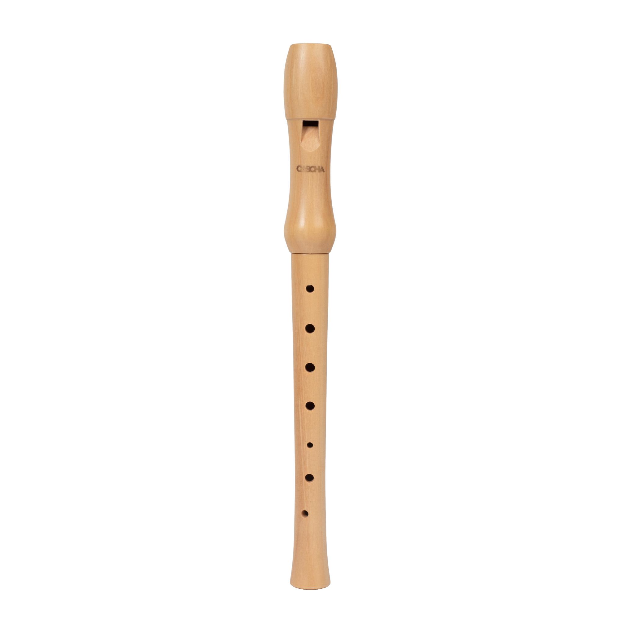 Beispielinhalt (Bild) Wooden Recorder Maple - German fingering