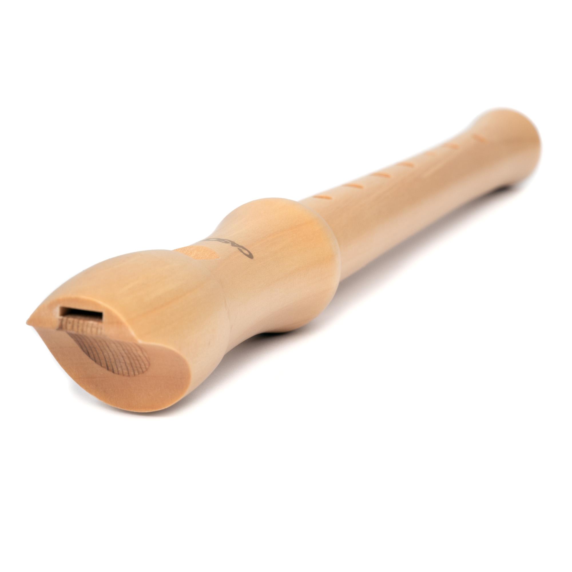 Beispielinhalt (Bild) Wooden Recorder Maple - German fingering