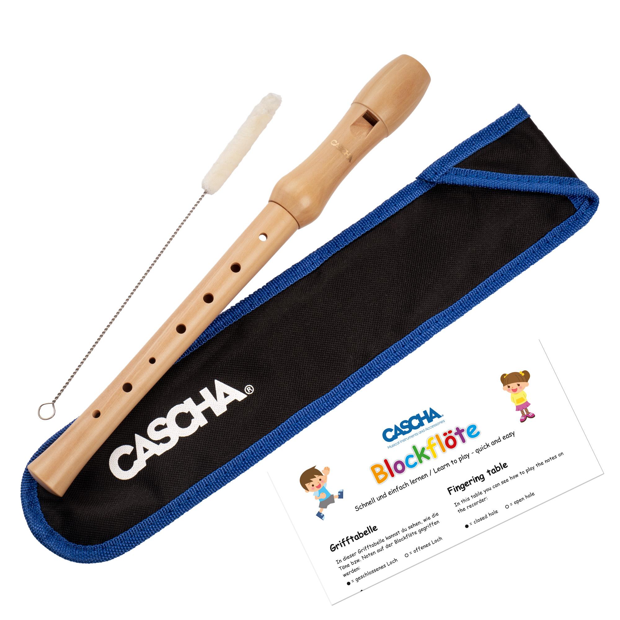 Vorderes Coverbild Wooden Recorder Maple - German fingering