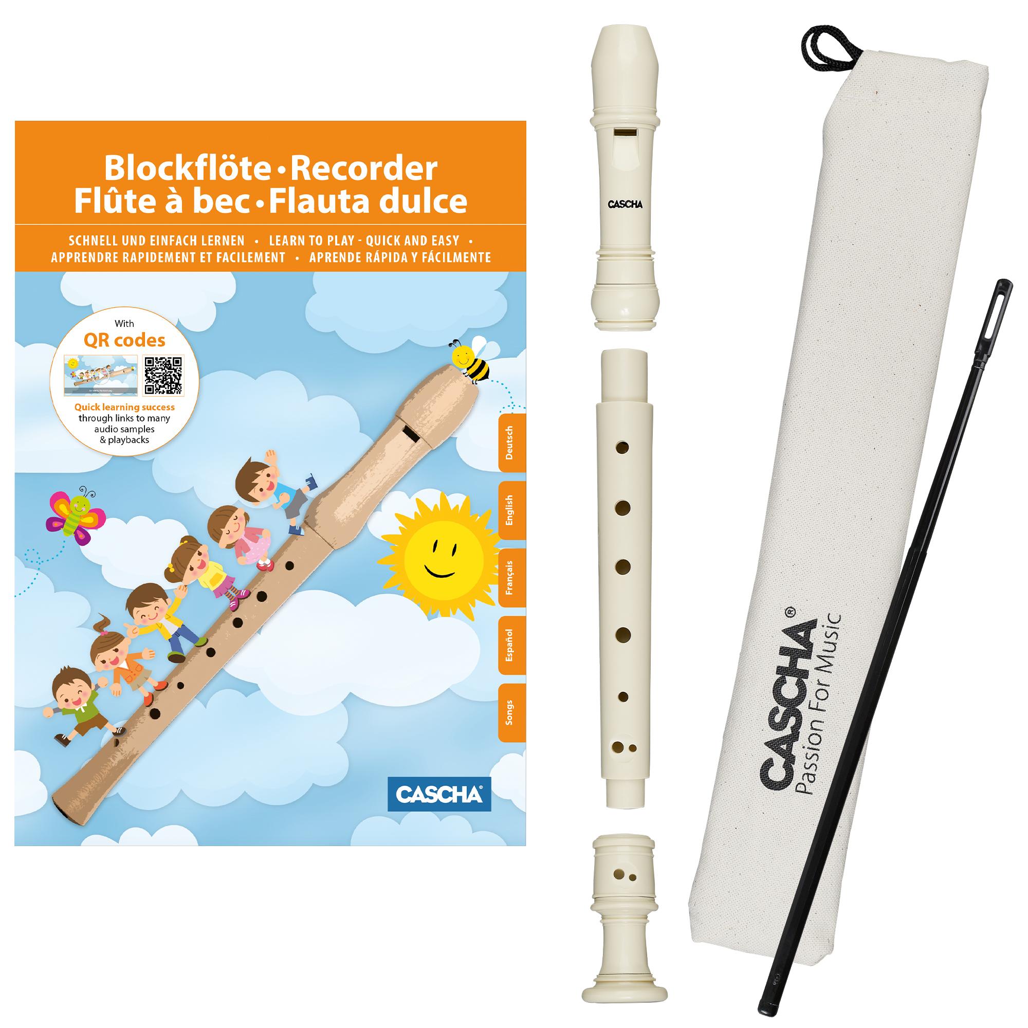 Vorderes Coverbild Recorder Set - German fingering (incl. German Method)