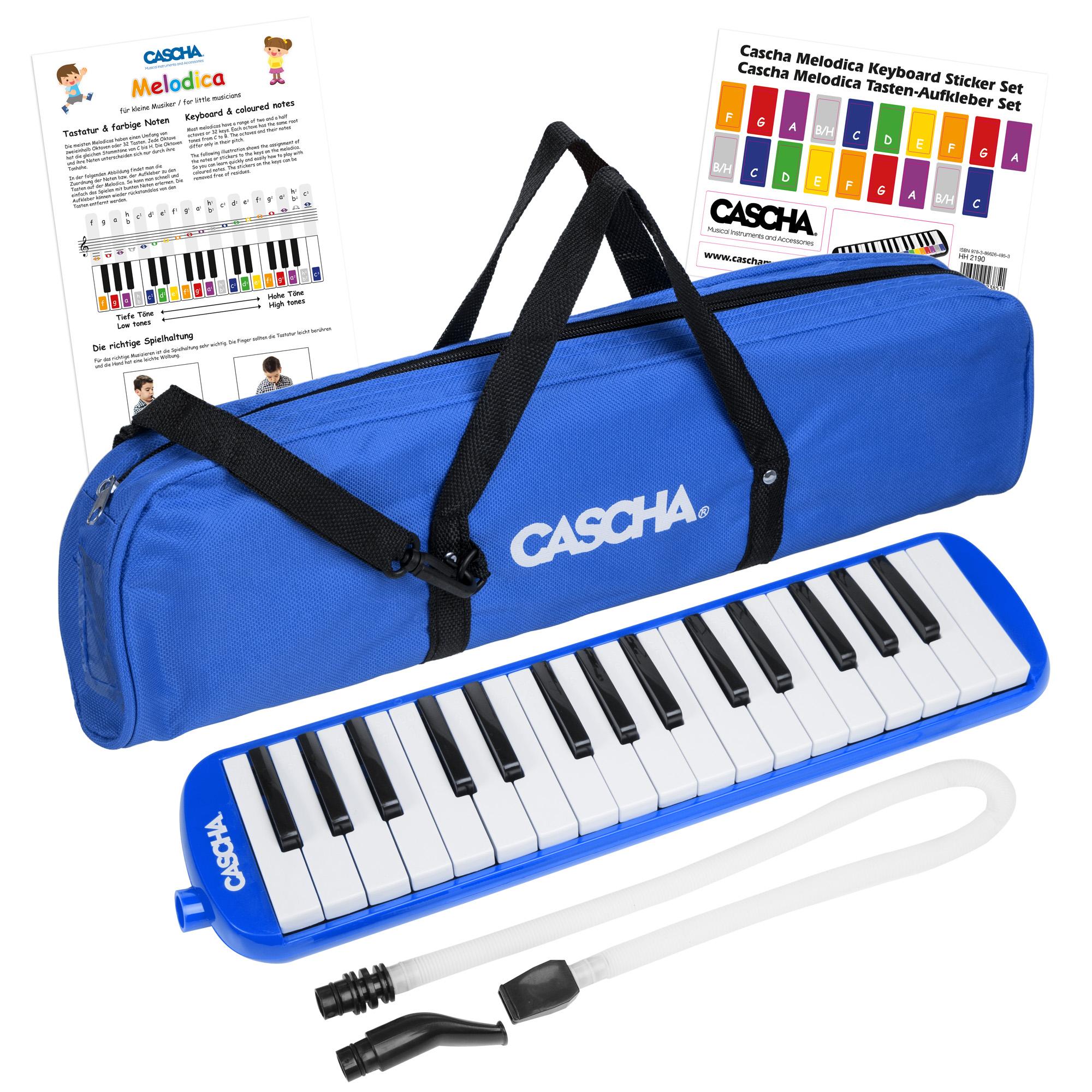 Vorderes Coverbild Melodica Set Blue (incl. German method. case. mouthpiece)