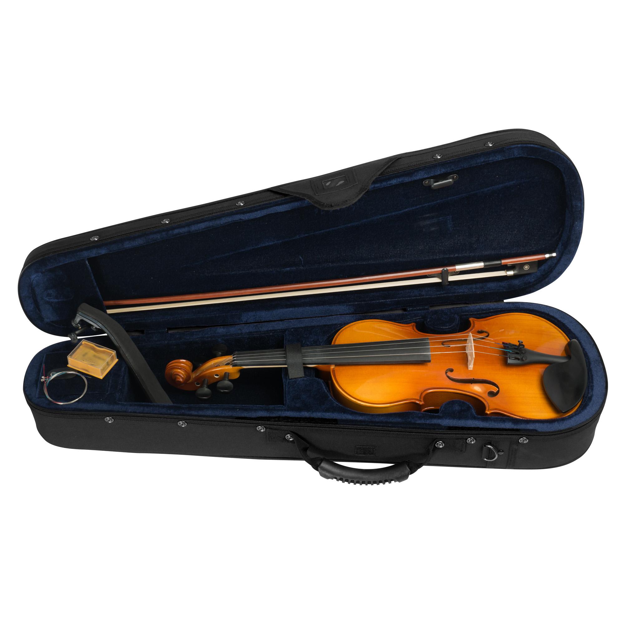 Beispielinhalt (Bild) Violin Set 4/4 (incl. case black, bow, rosin)
