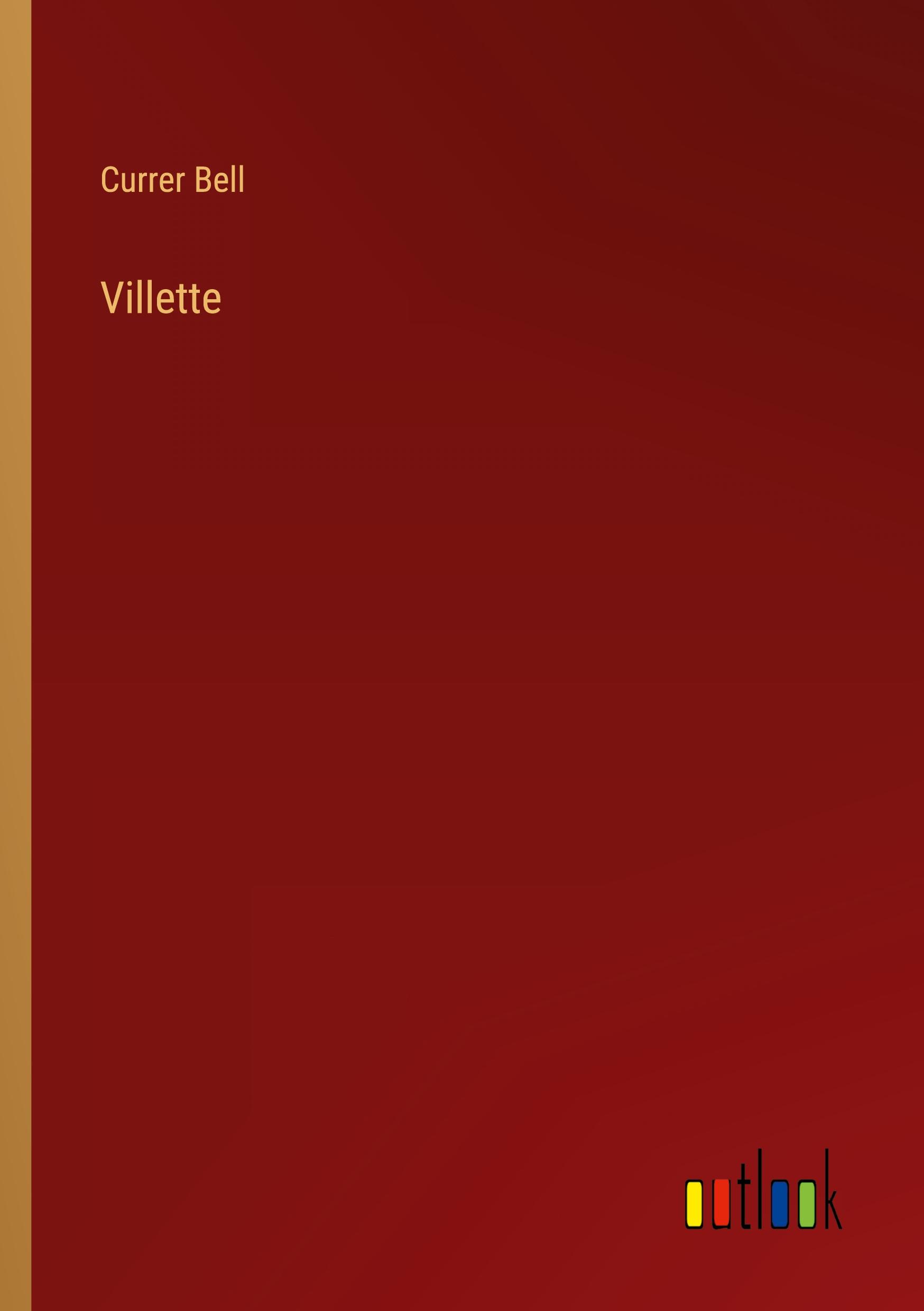 Vorderes Coverbild Villette