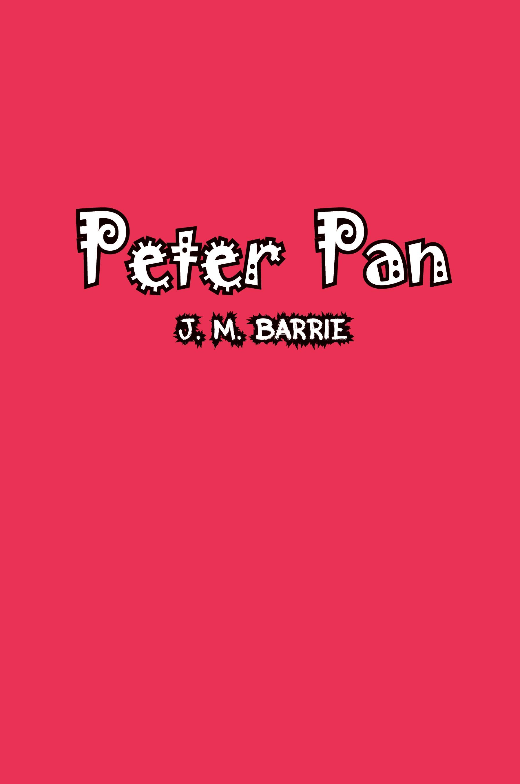 Vorderes Coverbild Peter Pan