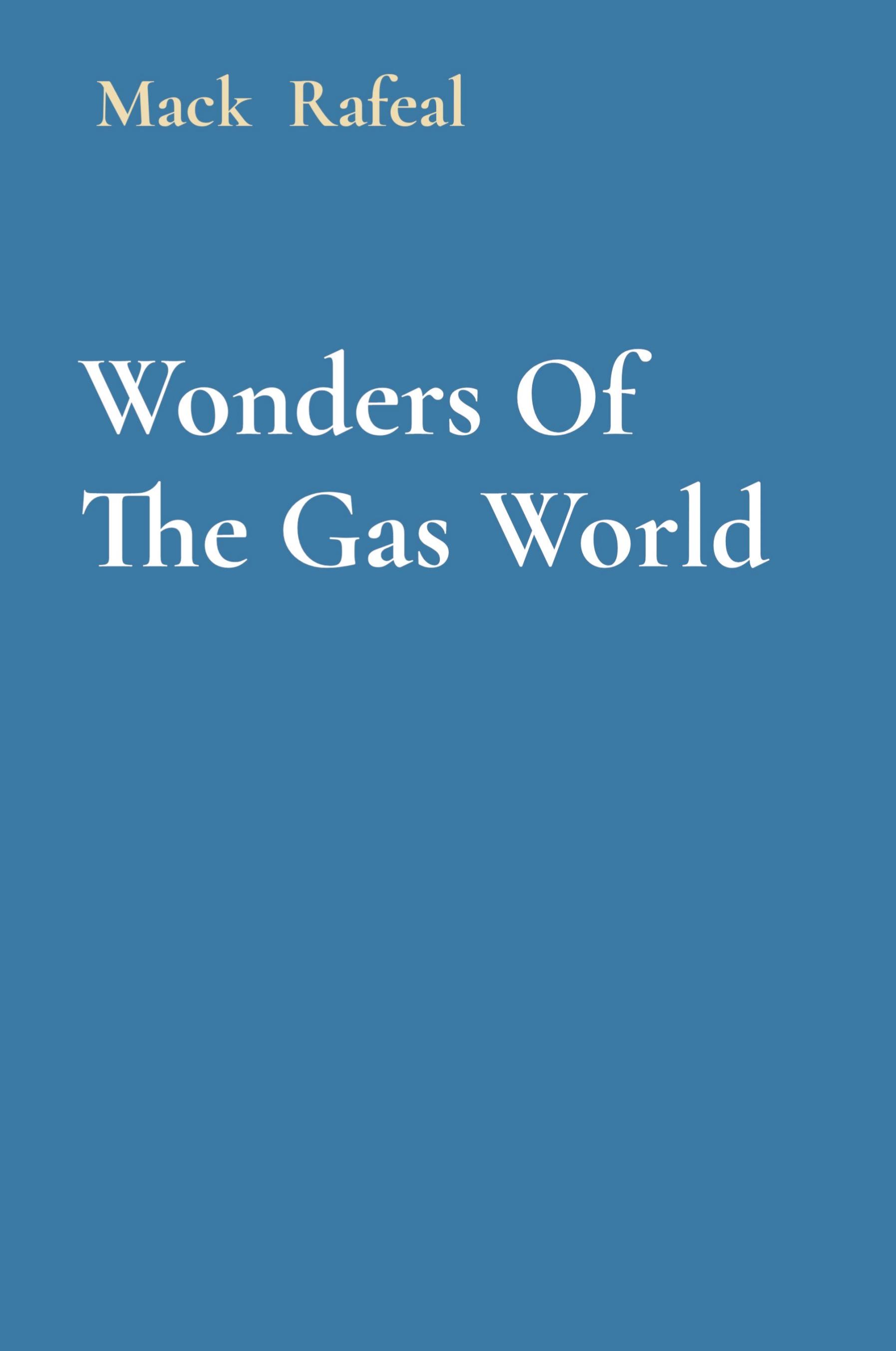 Vorderes Coverbild Wonders Of The Gas World