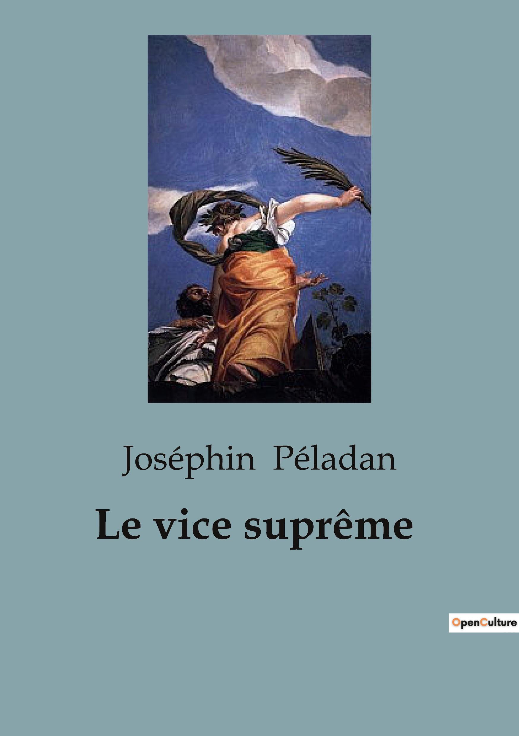 Vorderes Coverbild Le vice suprême