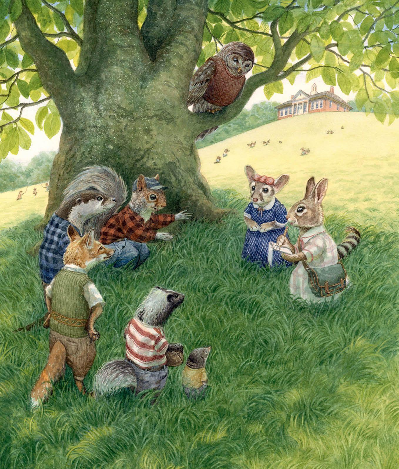 Beispielinhalt (Bild) Hanni Hases Baumhaus