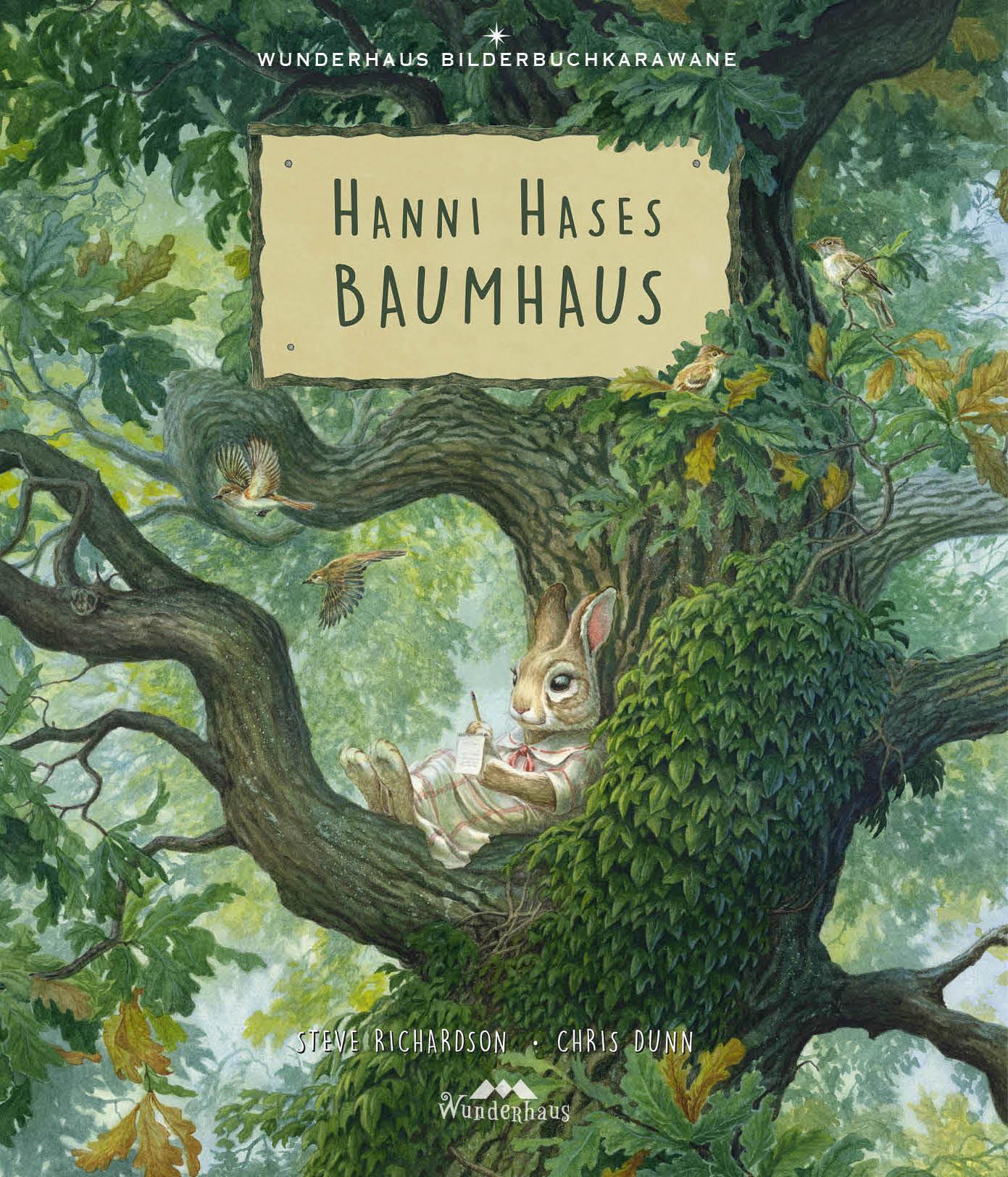 Vorderes Coverbild Hanni Hases Baumhaus