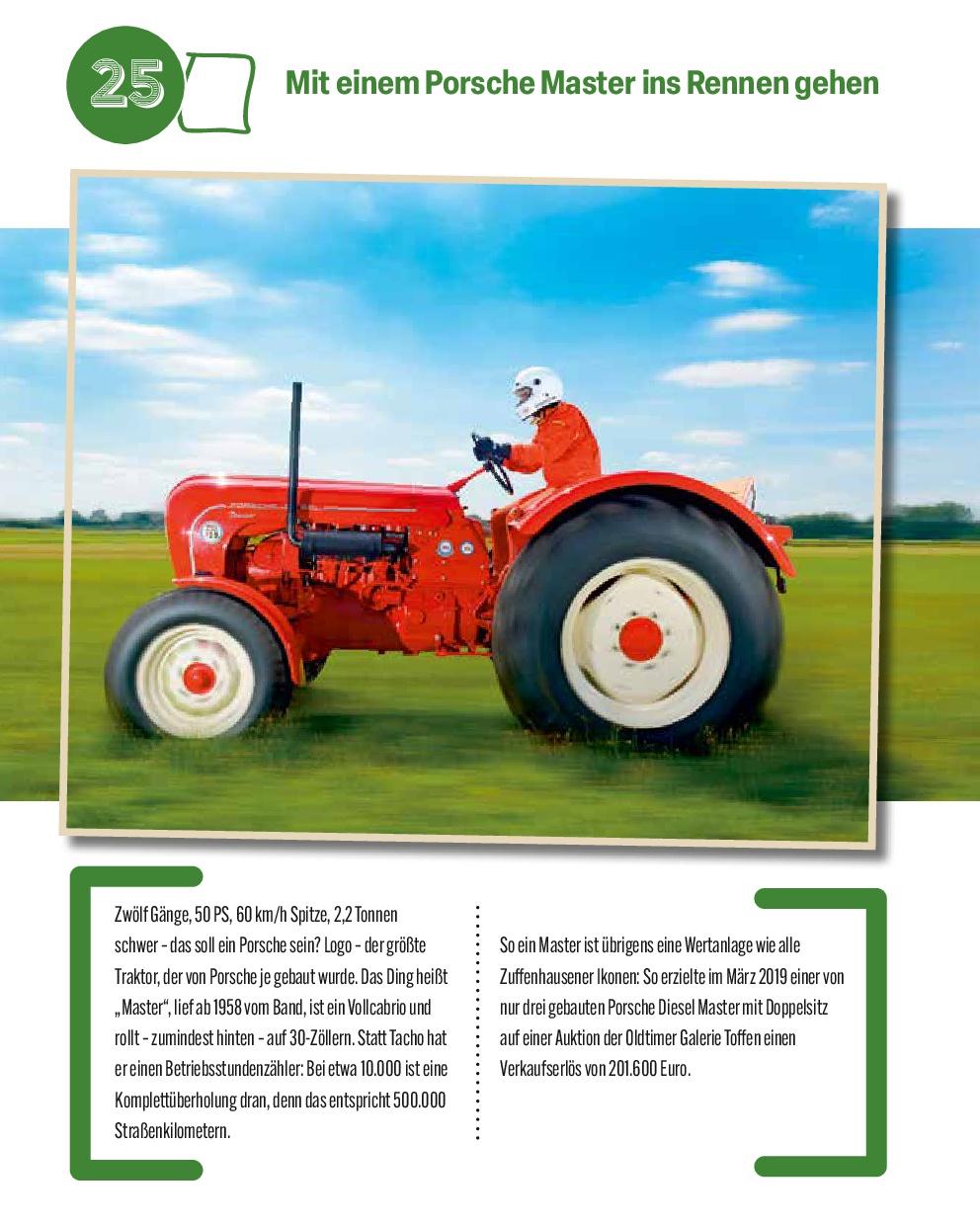 Beispielinhalt (Bild) Die Bucket List für Traktor Fahrer