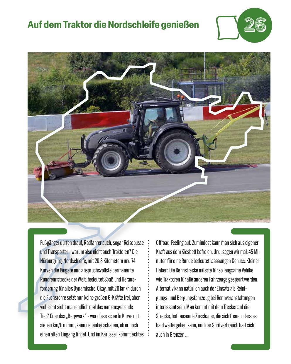 Beispielinhalt (Bild) Die Bucket List für Traktor Fahrer