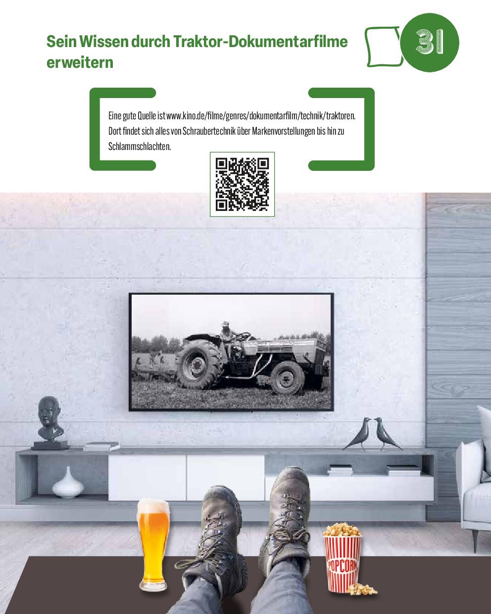 Beispielinhalt (Bild) Die Bucket List für Traktor Fahrer