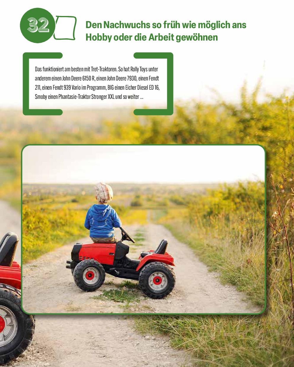 Beispielinhalt (Bild) Die Bucket List für Traktor Fahrer