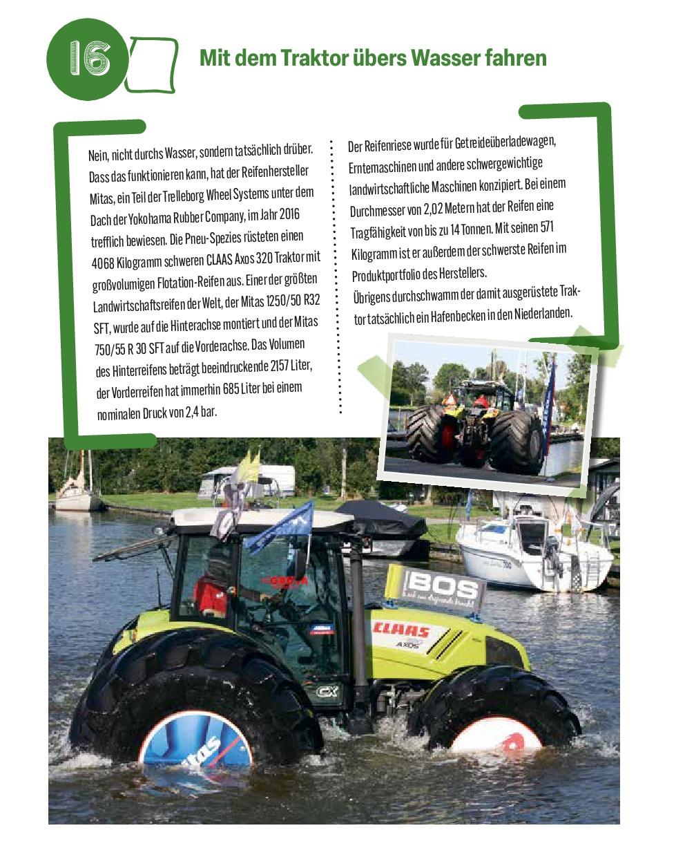 Beispielinhalt (Bild) Die Bucket List für Traktor Fahrer