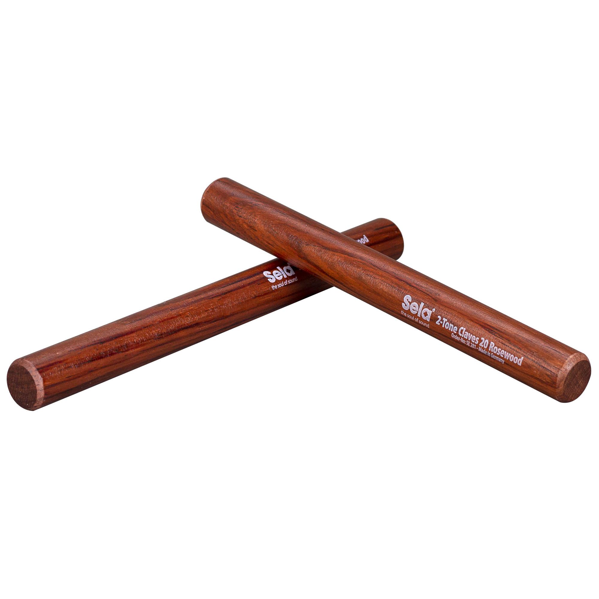 Beispielinhalt (Bild) 2-Tone Claves 20 Rosewood