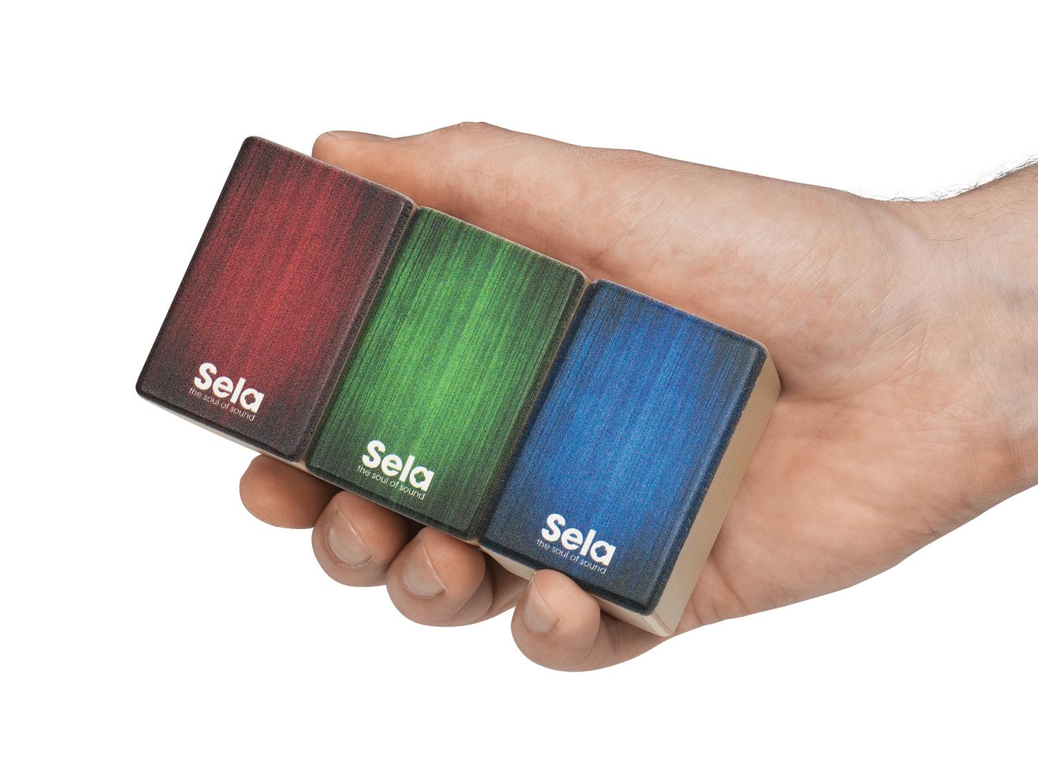 Beispielinhalt (Bild) Mini Cajon Shaker Set (Soft, Medium, Hard)