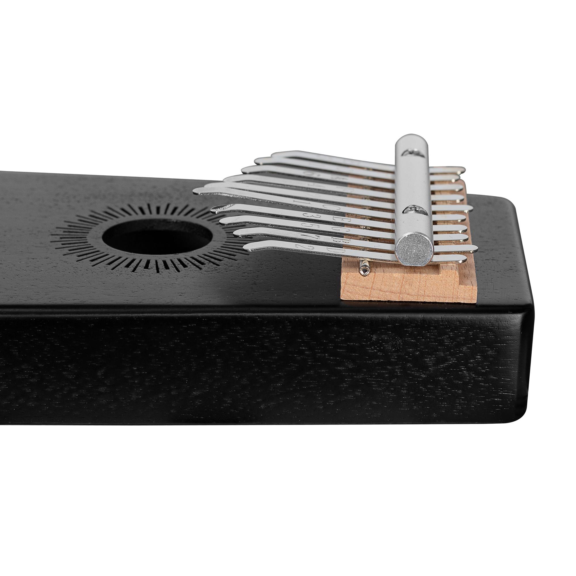 Beispielinhalt (Bild) Kalimba Mahogany 10 Black