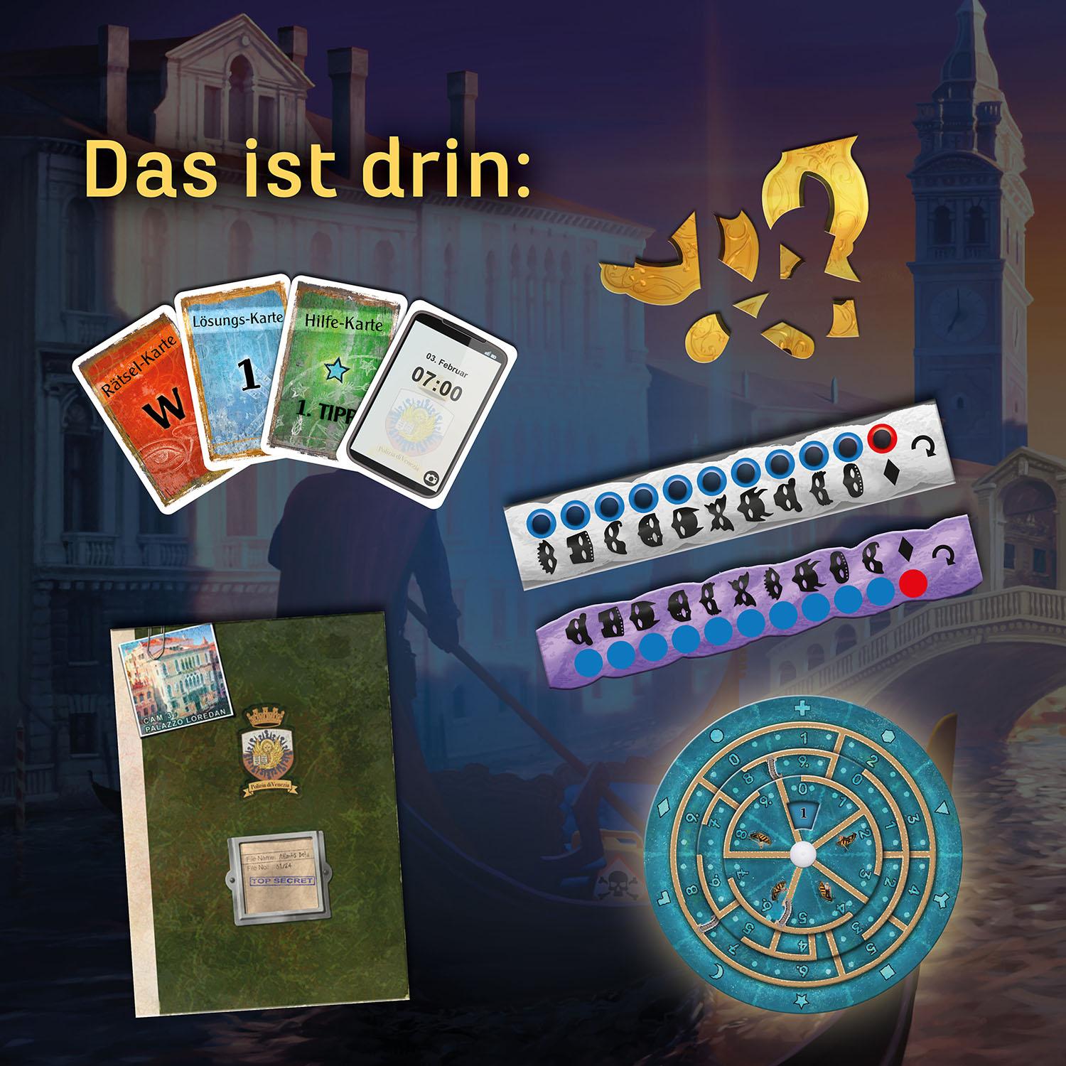 Beispielinhalt (Bild) EXIT® - Das Spiel: Die Venedig-Verschwörung