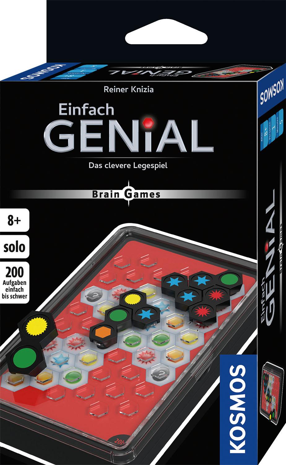 Vorderes Coverbild Einfach Genial Brain Games