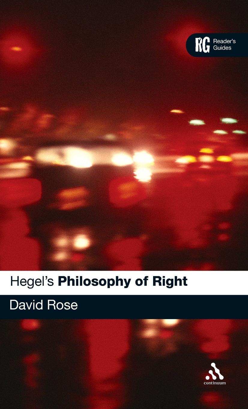 Vorderes Coverbild Hegel's Philosophy of Right
