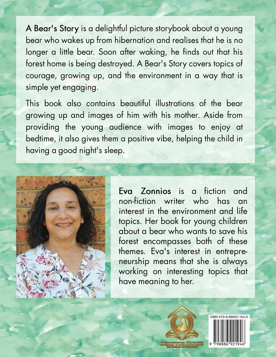 Rückseitencover A Bear's Story