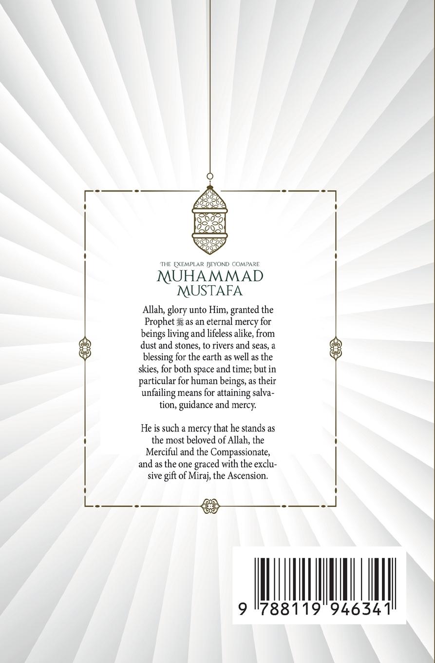 Rückseitencover The Exemplar beyond Compare - Muhammad Mustafa