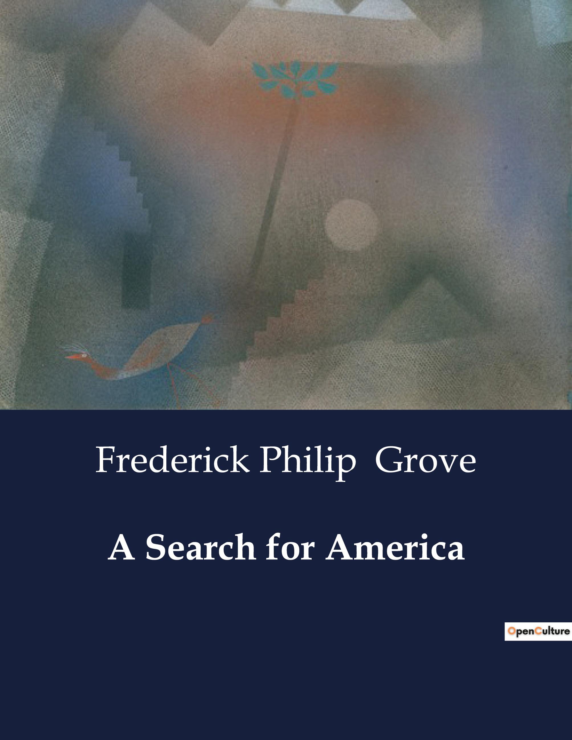Vorderes Coverbild A Search for America
