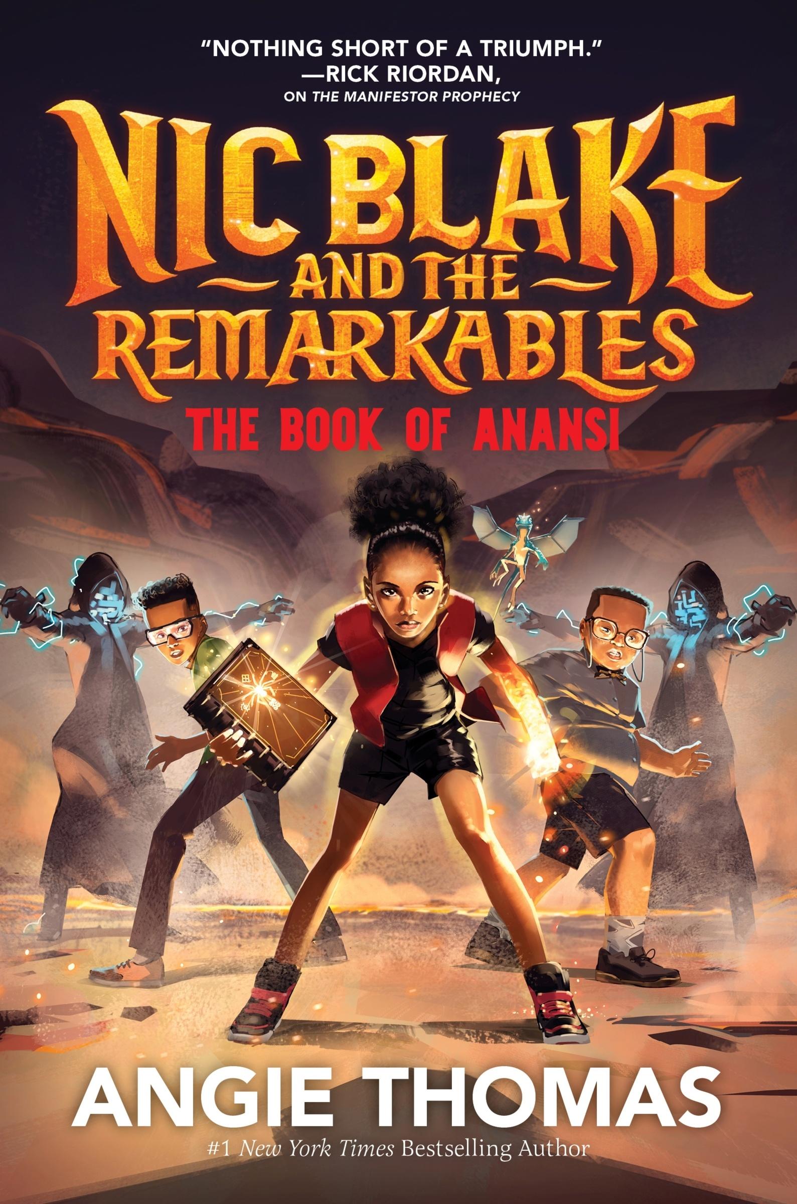 Vorderes Coverbild Nic Blake and the Remarkables: The Book of Anansi