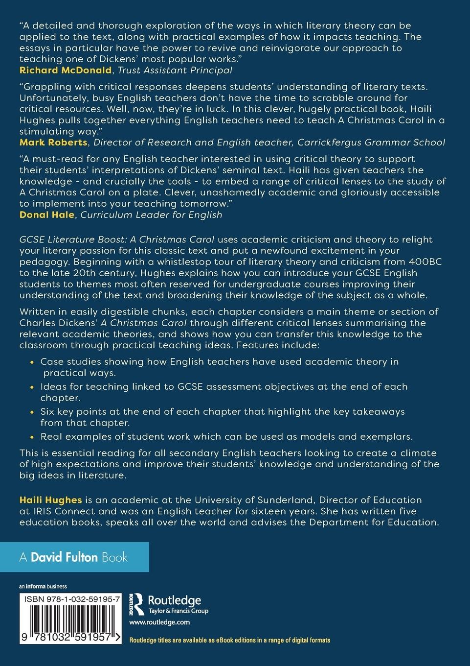 Rückseitencover GCSE Literature Boost