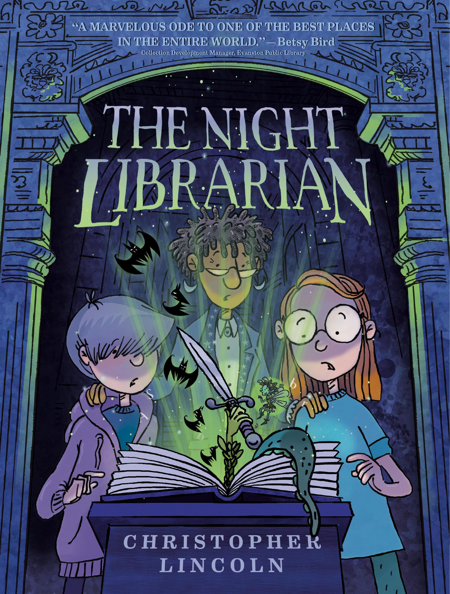 Vorderes Coverbild The Night Librarian: A Graphic Novel