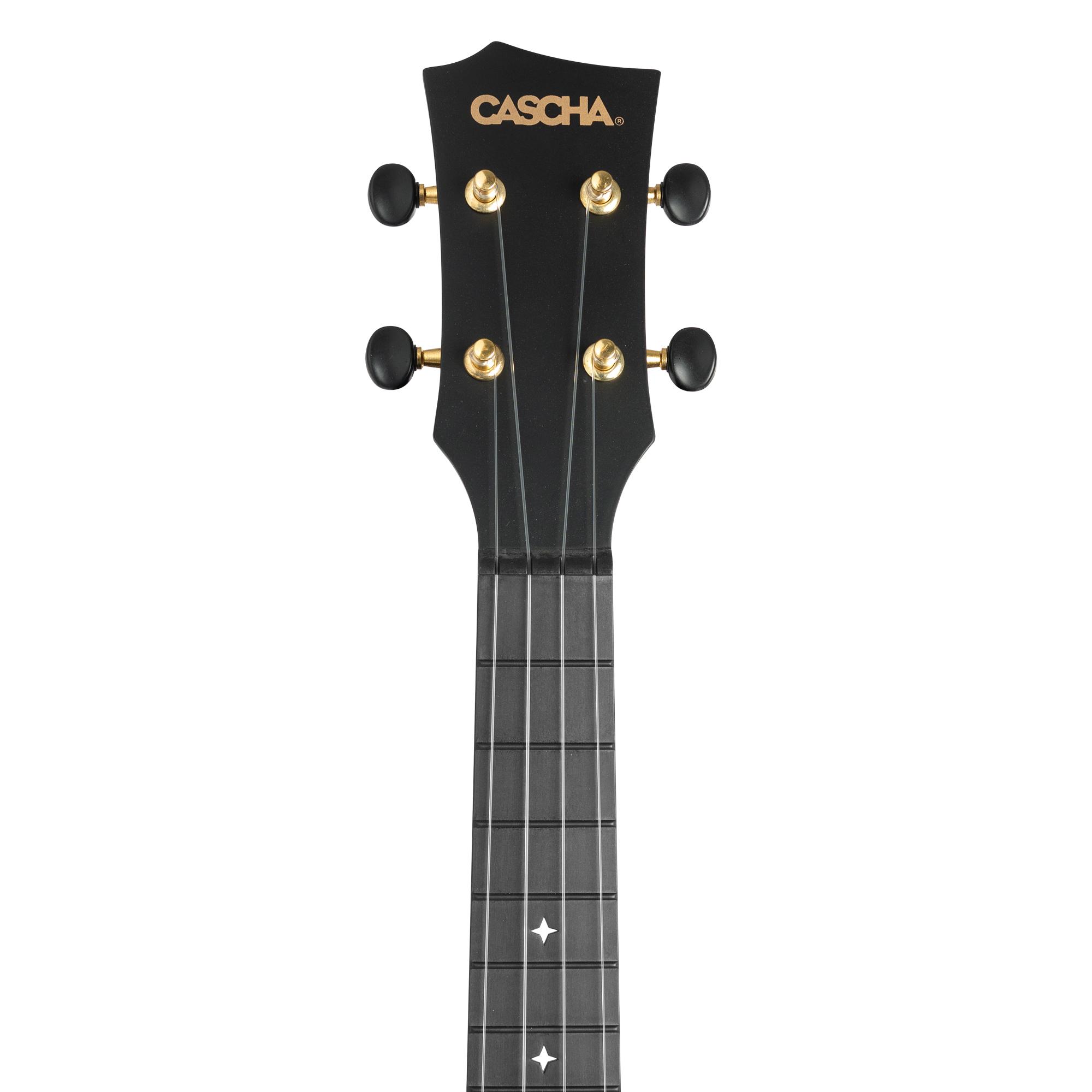 Beispielinhalt (Bild) Ukulele Carbon Fibre Black Set