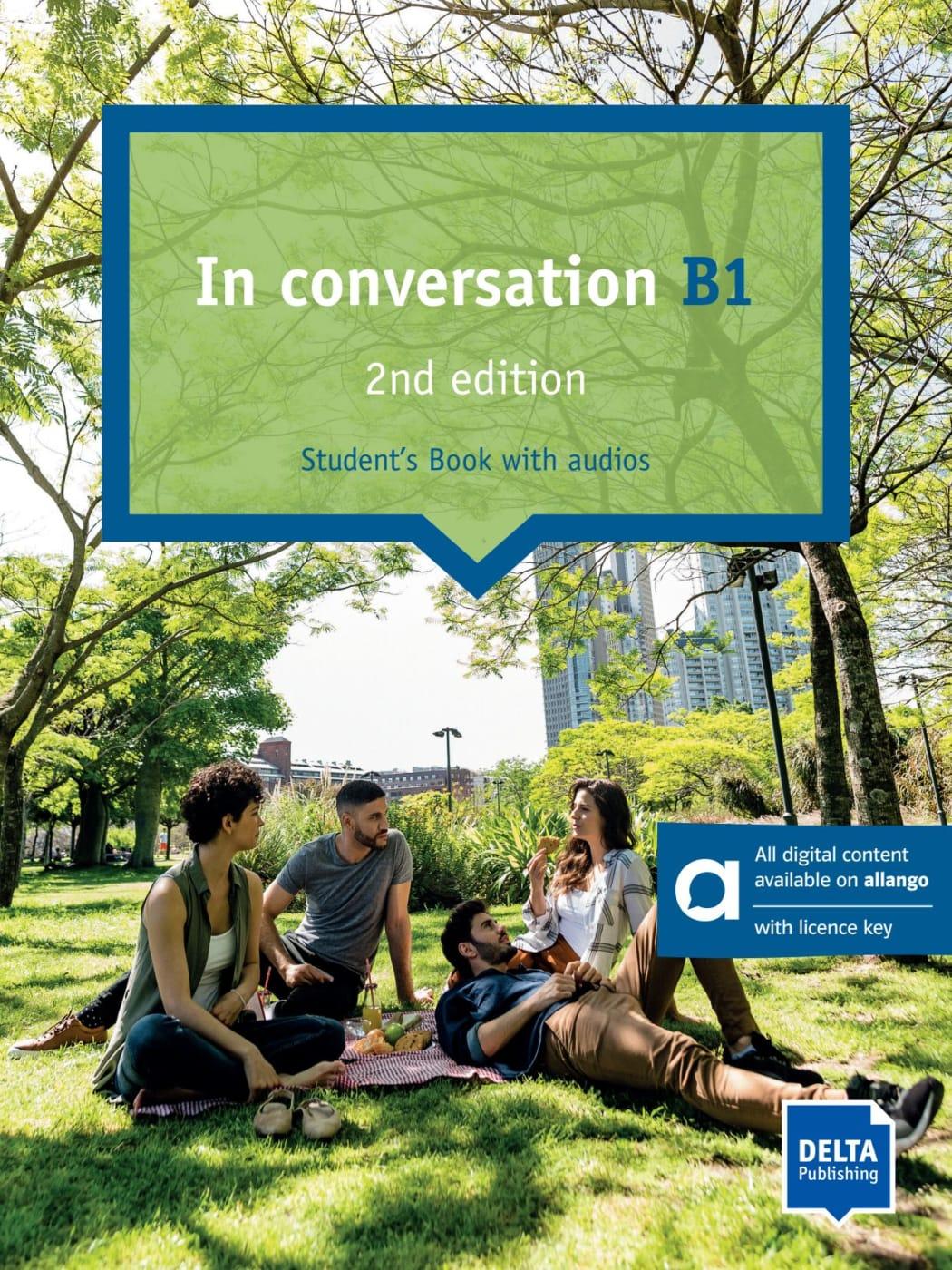 Vorderes Coverbild In conversation B1, 2nd edition - Hybrid Edition allango