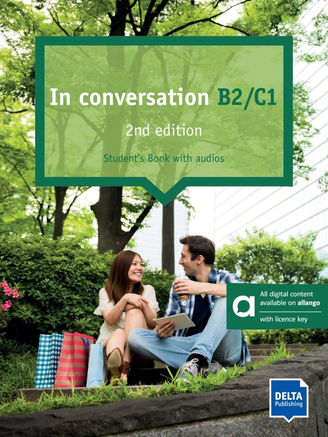 Vorderes Coverbild In conversation B2/C1, 2nd edition - Hybrid Edition allango