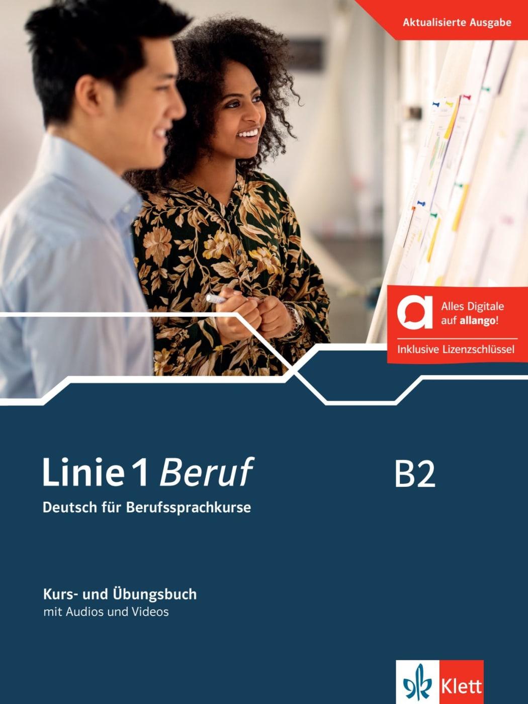 Vorderes Coverbild Linie 1 Beruf B2 - Hybride Ausgabe allango