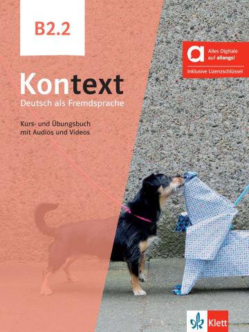 Vorderes Coverbild Kontext B2.2 - Hybride Ausgabe allango