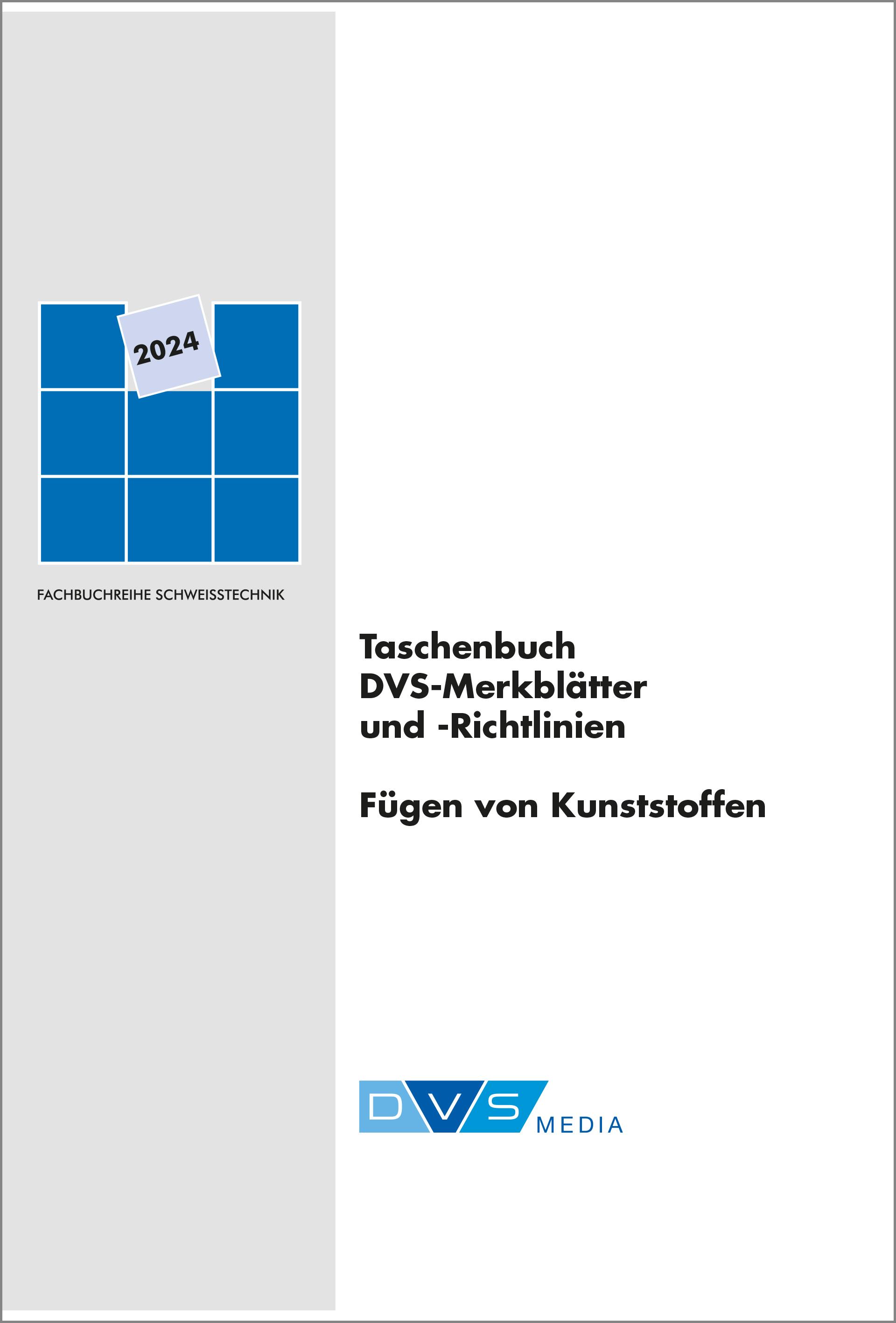 Vorderes Coverbild Taschenbuch DVS-Merkblätter und -Richtlinien Fügen von Kunststoffen