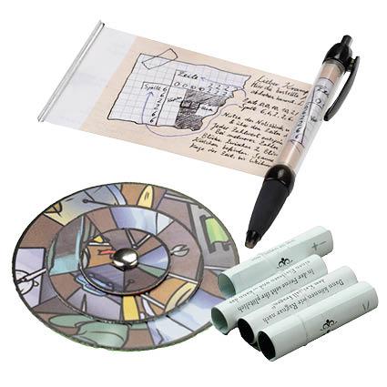 Beispielinhalt (Bild) Escape Experience Adventskalender - Die Schatzkammer der Kleopatra