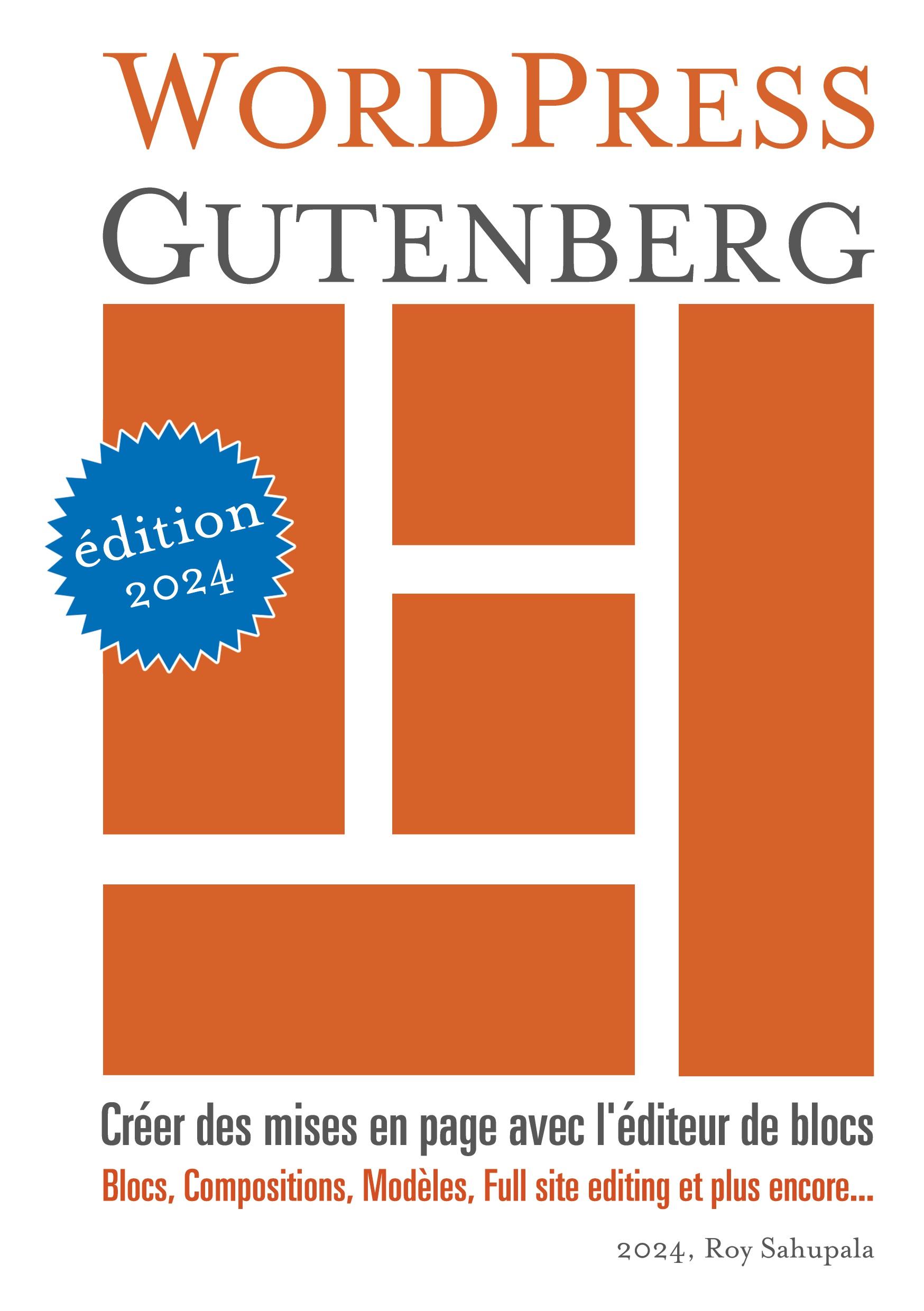 Vorderes Coverbild WordPress Gutenberg
