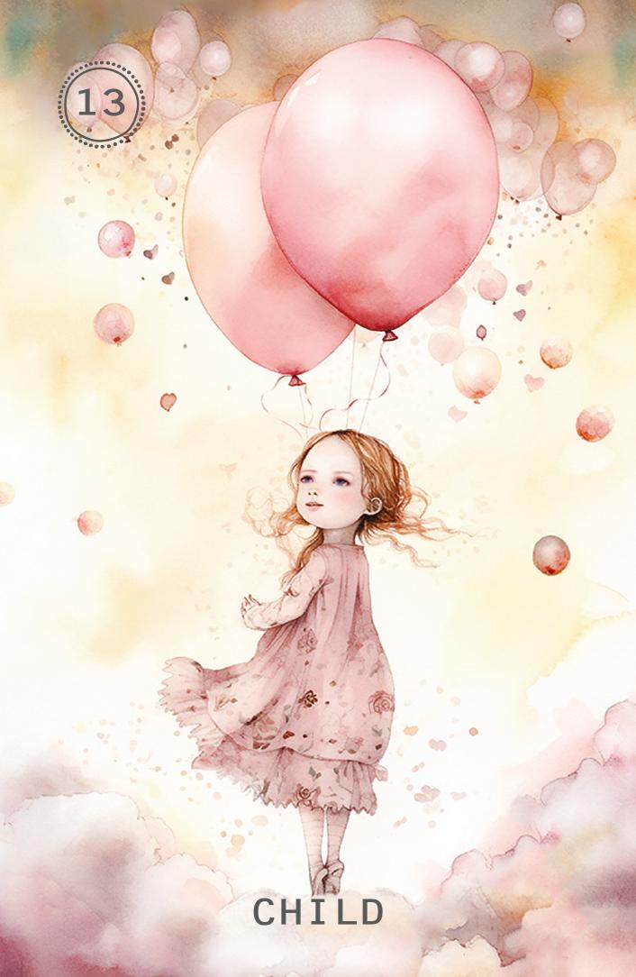 Beispielinhalt (Bild) Sweet Blossom Lenormand GB (English)