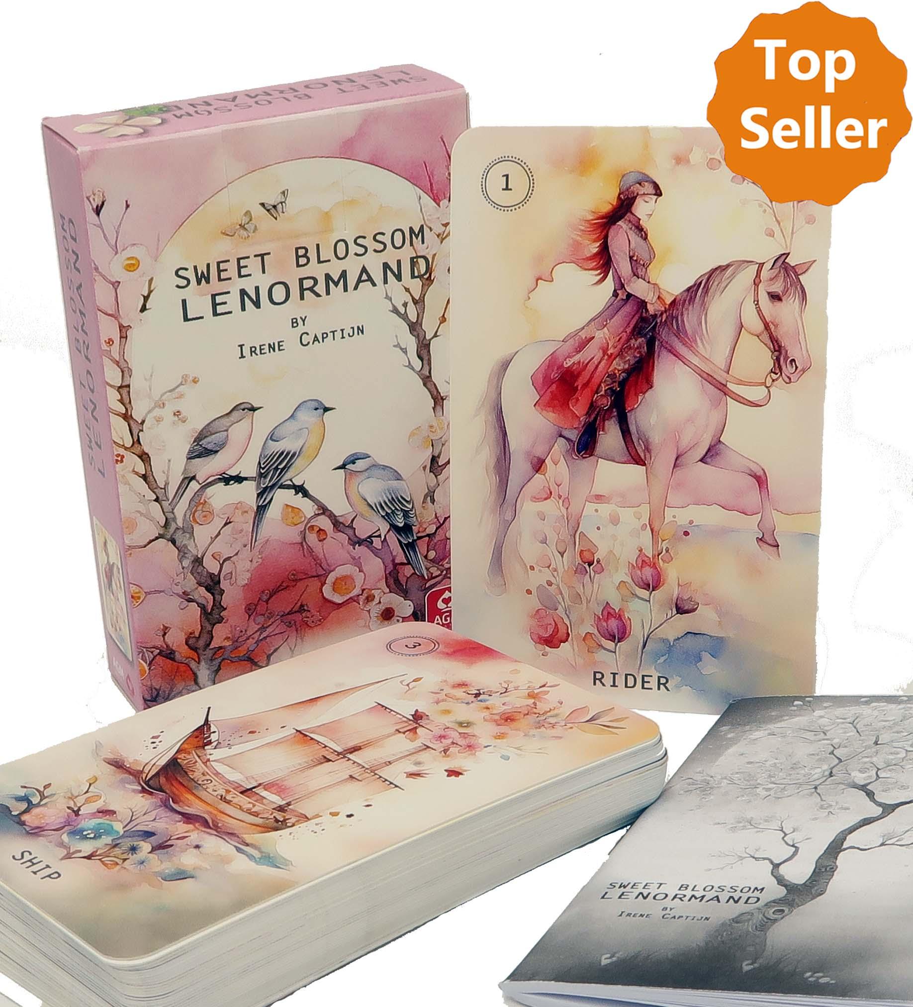 Vorderes Coverbild Sweet Blossom Lenormand GB (English)