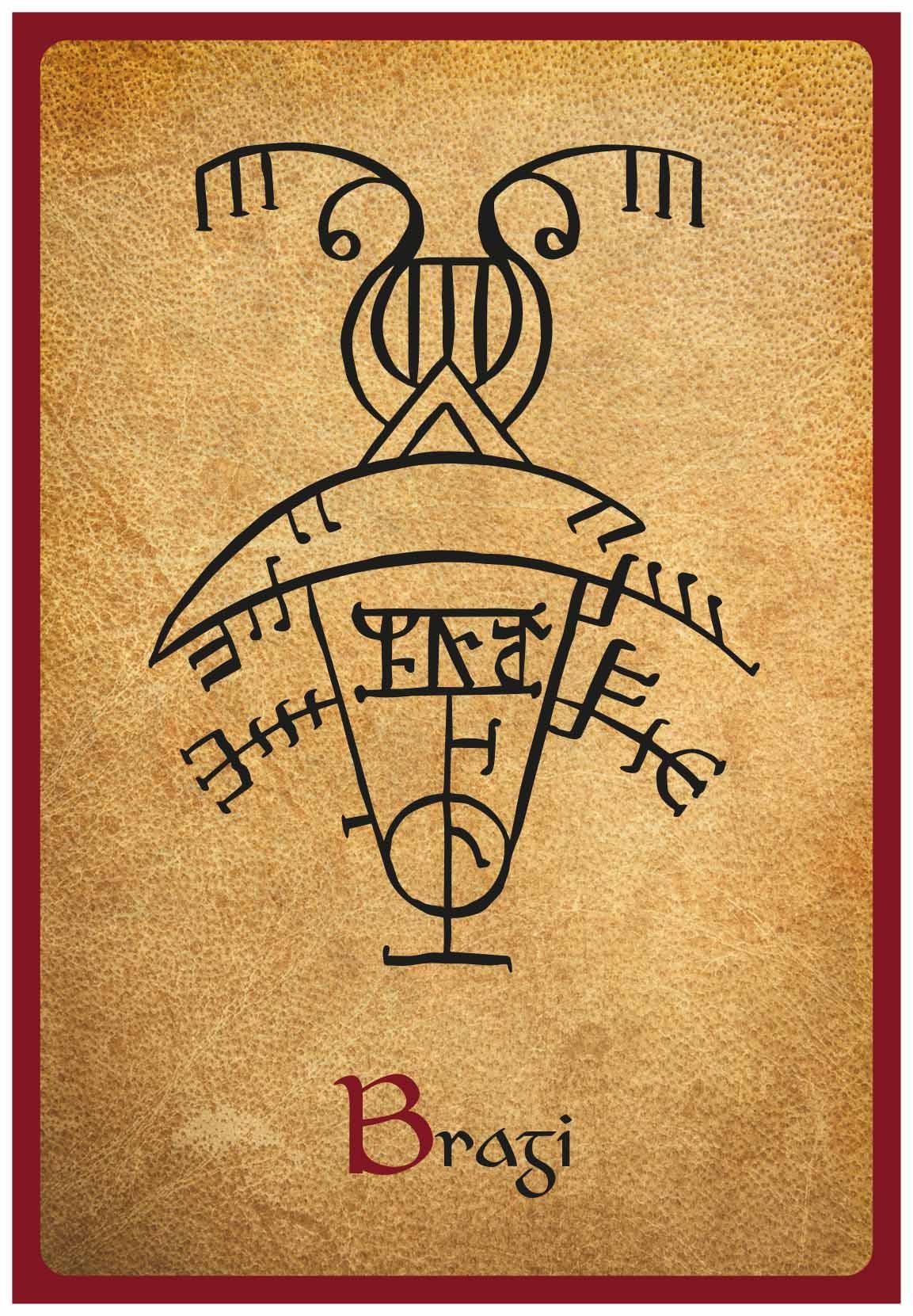 Beispielinhalt (Bild) Norse Magic (english oracle cards)