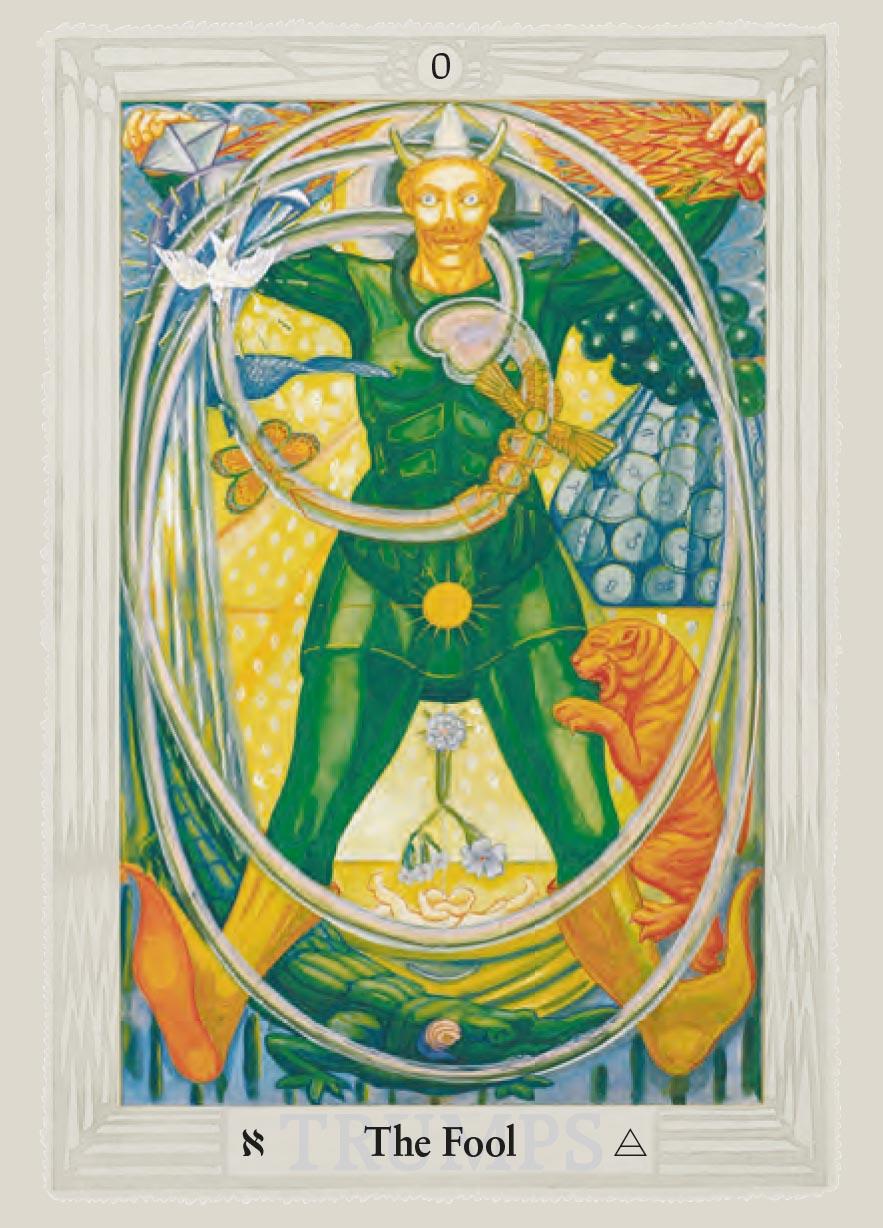 Beispielinhalt (Bild) Aleister Crowley Thoth Tarot (Deluxe Edition, English, GB)