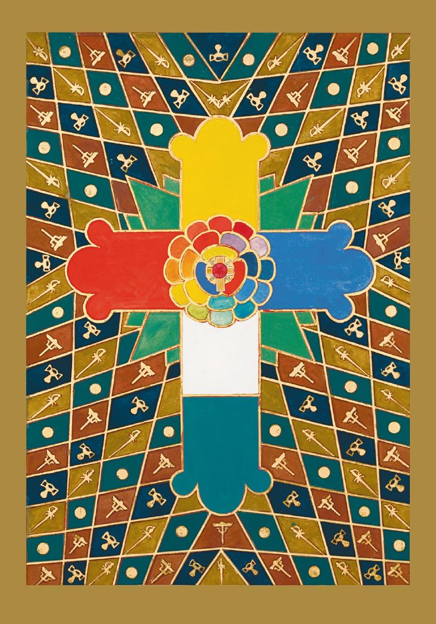 Beispielinhalt (Bild) Aleister Crowley Thoth Tarot (Deluxe Edition, English, GB)