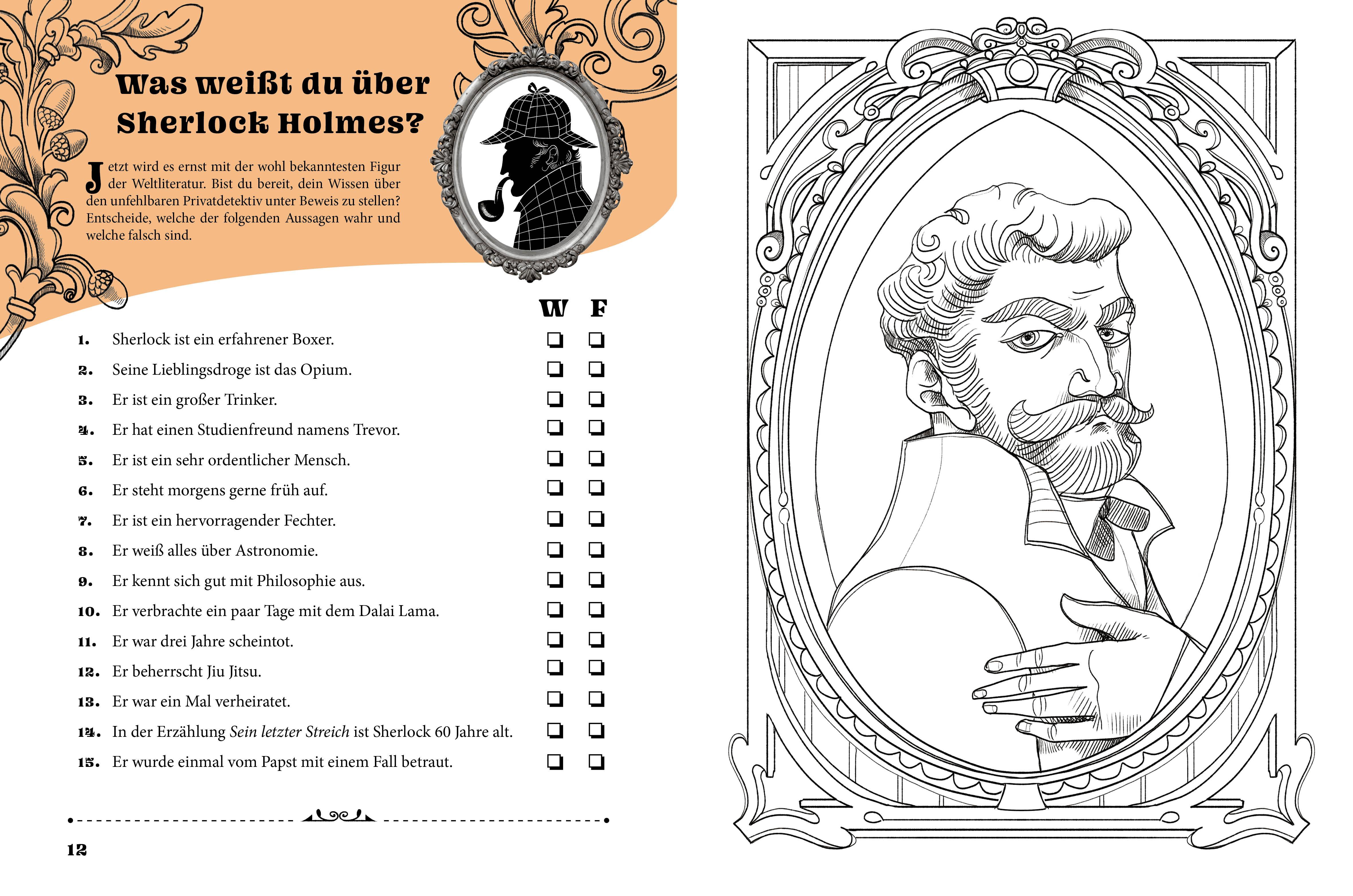 Beispielinhalt (Bild) Sherlock Holmes. Arthur Conan Doyle. (Klassiker statt Langeweile)