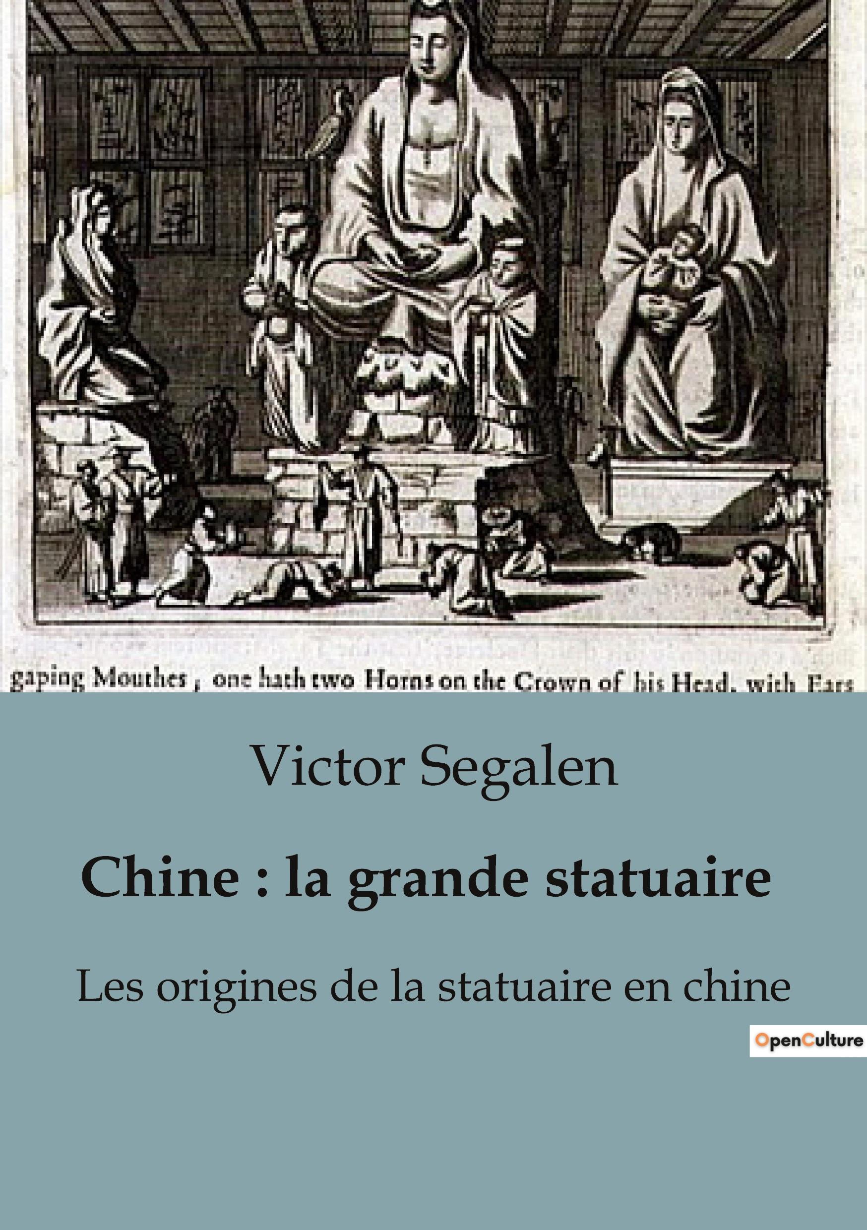 Vorderes Coverbild Chine : la grande statuaire