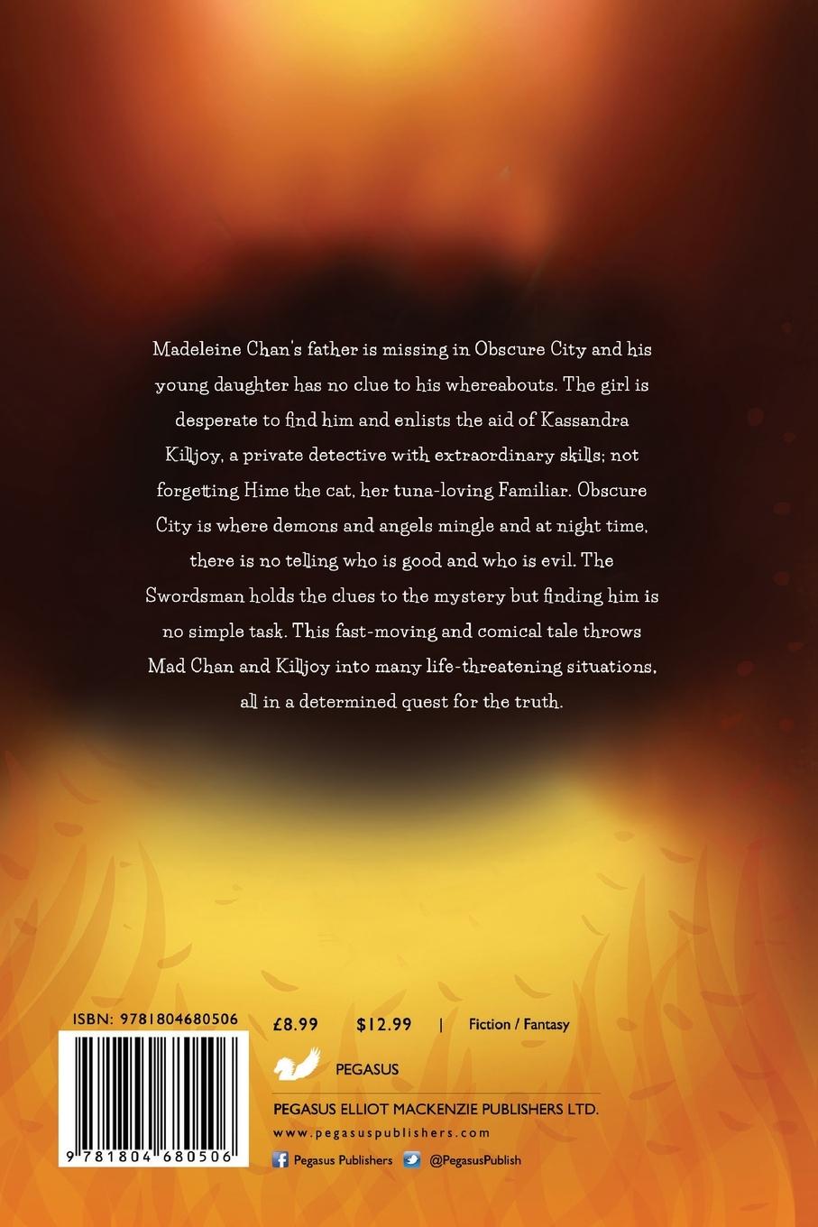 Rückseitencover Kassandra Killjoy Paranormal Private-Eye