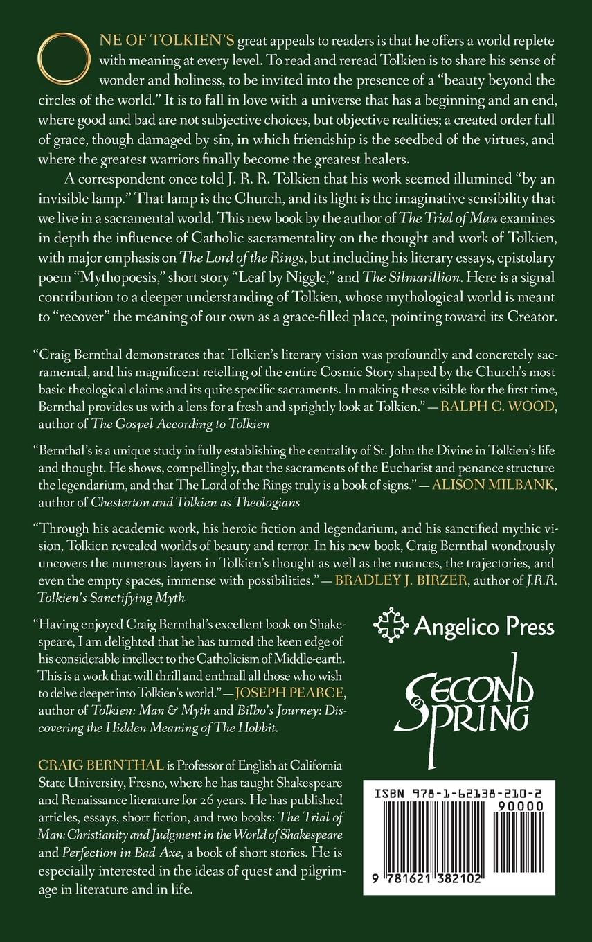 Rückseitencover Tolkien's Sacramental Vision