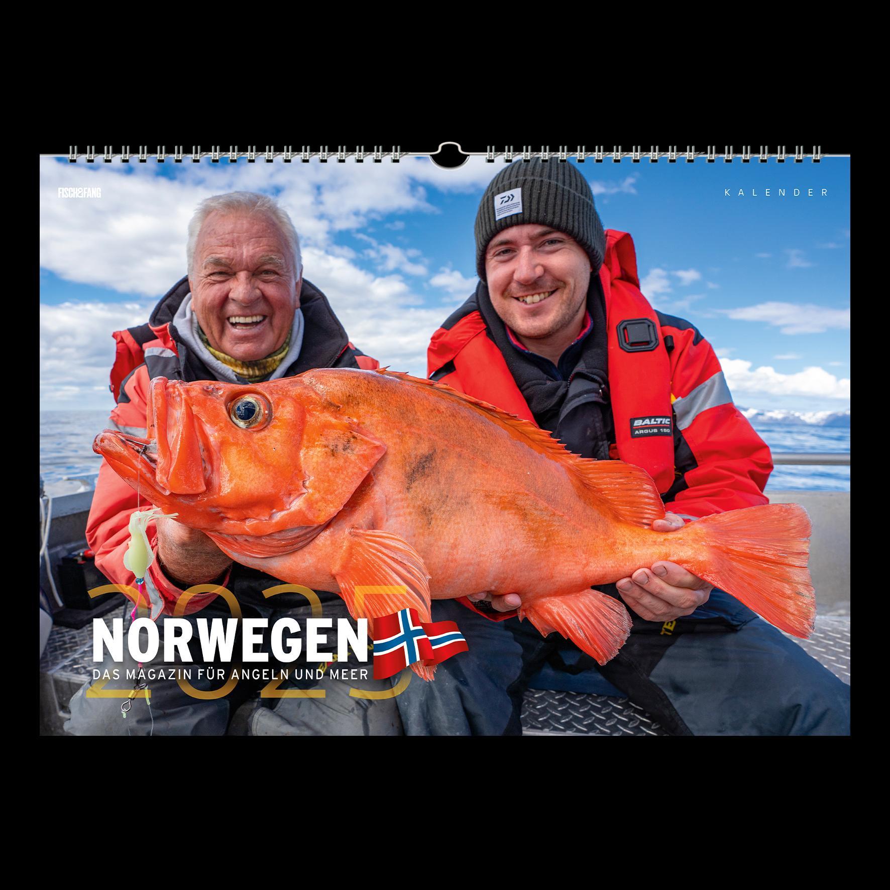 Vorderes Coverbild Norwegen Kalender 2025