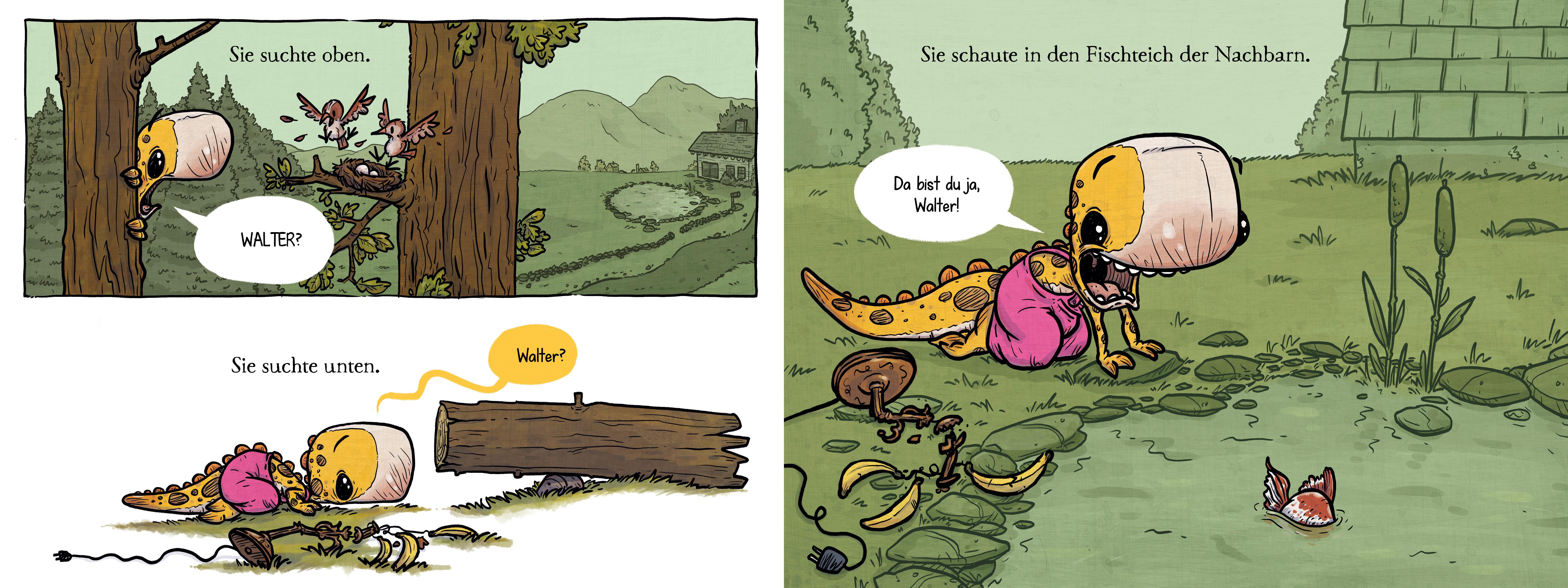 Beispielinhalt (Bild) Wir betreuen unseren Klassenfisch - Band 3 der Penelope-Reihe