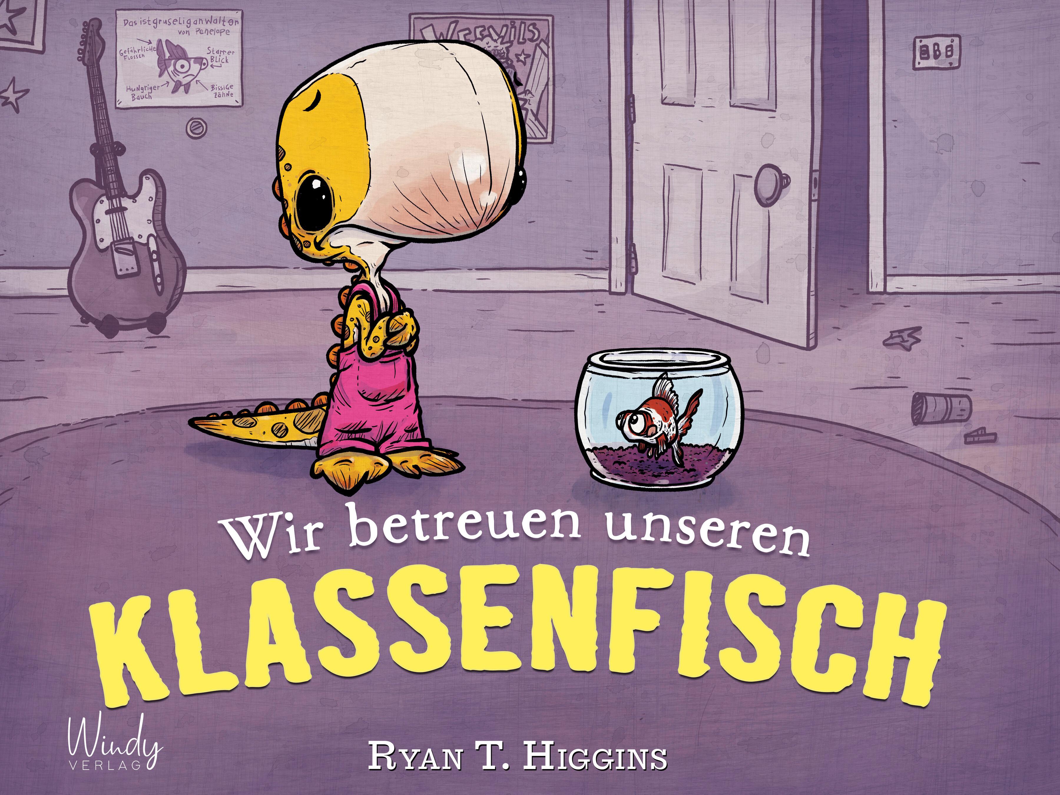 Vorderes Coverbild Wir betreuen unseren Klassenfisch - Band 3 der Penelope-Reihe
